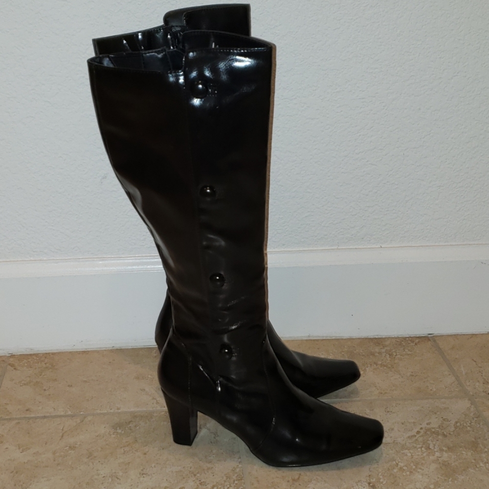 Patent Leather boots